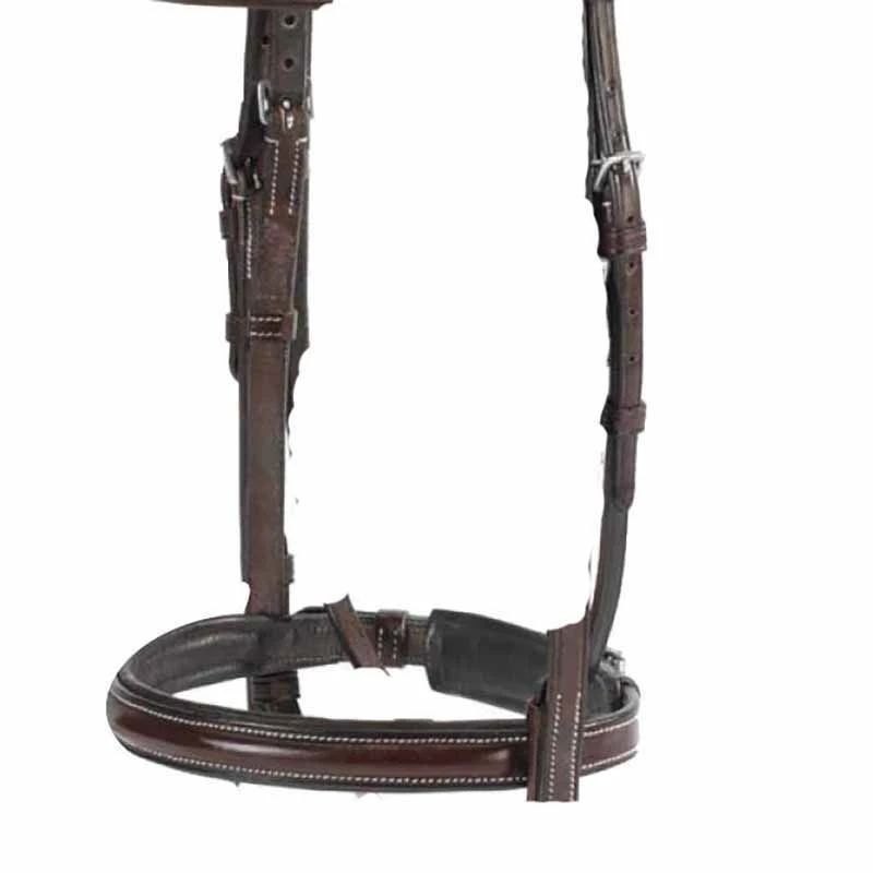 Vespucci Plain Raised Hunter Bridle Replacement Noseband 3 Vespucci Plain Raised Hunter Bridle Replacement Noseband