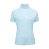 RJ Classics Winnie Short Sleeve 1/4 Zip Training Shirt -Equestrian Sports RJClassicsWinnie WIN750 Aqua Breeze