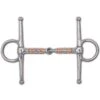 Copper And Stainless Steel Roller Snaffle Full Cheek 1 Copper And Stainless Steel Roller Snaffle Full Cheek -Equestrian Sports cnt15