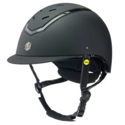 Charles Owen Kylo Riding Helmet -Equestrian Sports kylo black matte 2