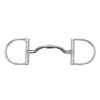 Myler 3 3/8" Medium Dee Without Hooks And Wide Low Ported Barrel 2 Myler 3 3/8" Medium Dee Without Hooks And Wide Low Ported Barrel -Equestrian Sports myler3